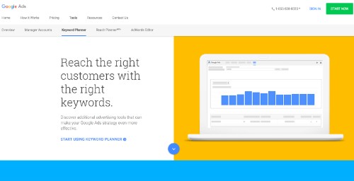 Google Keyword Planner